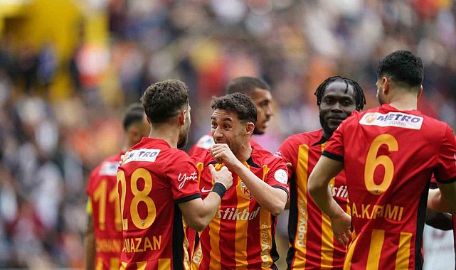 Trendyol Süper Lig: Kayserispor: 5 - Atakaş Hatayspor: 0