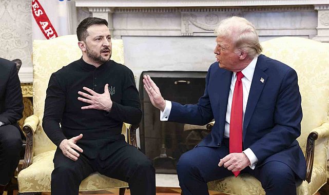 Trump ve Zelenskiy arasında Beyaz Saray'daki tartışmanın ardından ilk görüşme