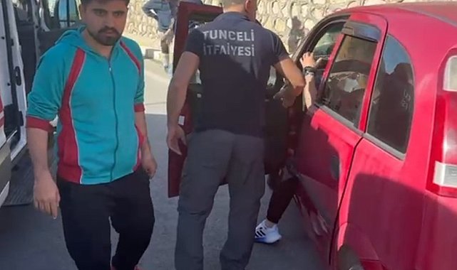 Tunceli'de trafik kazası: 3 yaralı