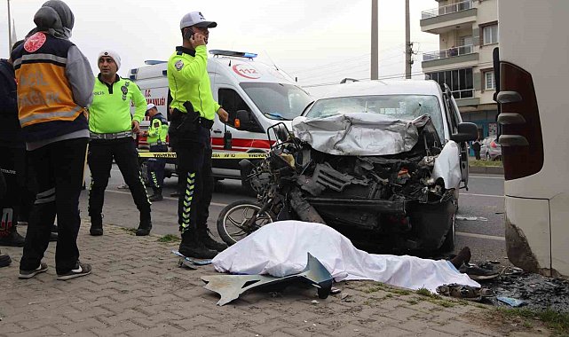 Turgutlu'da trafik kazası: 1 ölü