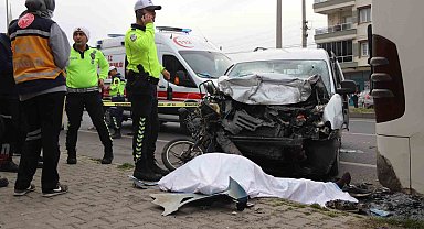 Turgutlu'da trafik kazası: 1 ölü