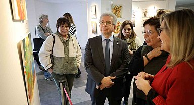 Türk ressamlar parşömeni tuvale dönüştürdü