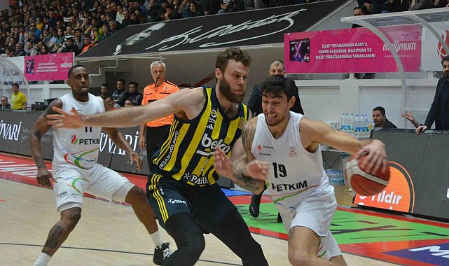 Türkiye Sigorta Basketbol Süper Ligi: Aliağa Petkimspor: 75 - Fenerbahçe: 88