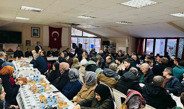 Turnalı Köylüleri iftarda buluştu