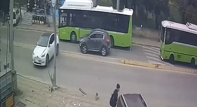 U dönüşü yapan Tesla sürücüsü faciaya sebep oluyordu