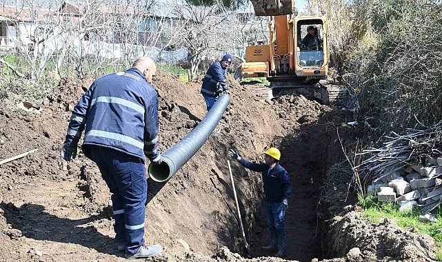 Üçpınar'ın kanalizasyon altyapı sorunu çözülüyor