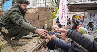Ücretsiz fidana büyük ilgi