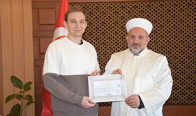 Ukraynalı Iastremskyi İslam'ı seçip "Furkan" ismini aldı