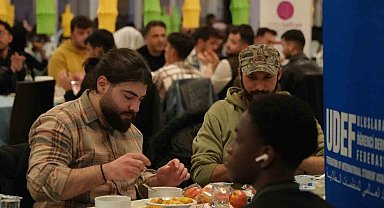 Uluslararası öğrenciler iftarda buluştu