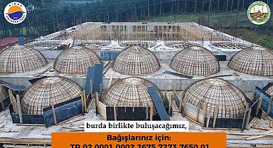 Üniversite camisi inşaatı yükseliyor