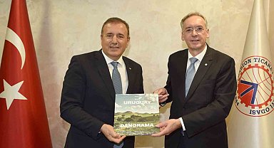 Uruguay'dan Trabzon'a ticaret köprüsü kurulması için geldiler