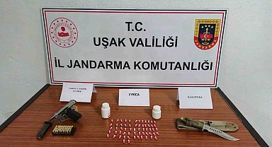 Uşak'ta kaçak kazı yapan 6 şüpheli suçüstü yakalandı