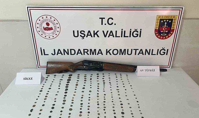 Uşak'ta Osmanlı ve Roma dönemlerine ait 232 adet sikke yakalandı