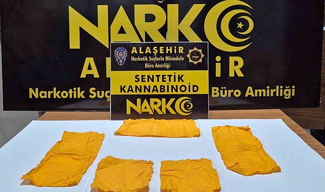 Uyuşturucu taciri otobüste yakalandı