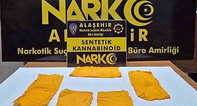 Uyuşturucu taciri otobüste yakalandı