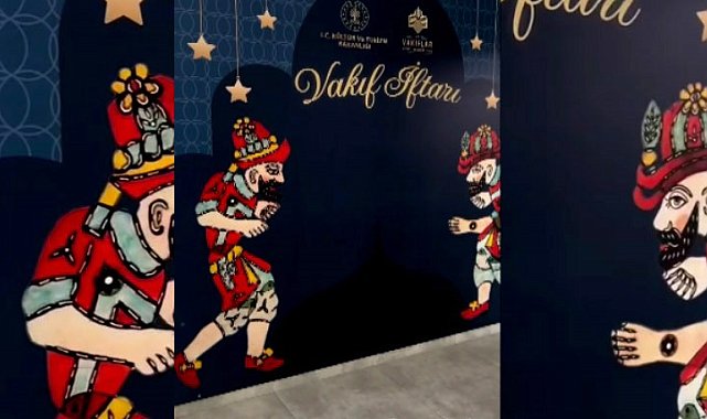 Vakıflar Edremit'te bu yıl ilk kez iftar sofrası kurdu