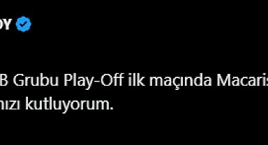Vali Aksoy'dan milli takıma tebrik mesajı