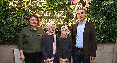 Vali Aktaş, Hz. Hatice Yatılı Hafızlık Kız Kur'an Kursu öğrencileriyle iftar sofrasında buluştu