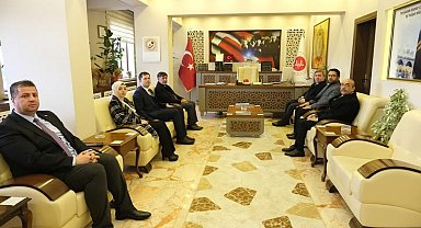 Vali Aydoğdu müftülüğün projeleri hakkında bilgilendirildi