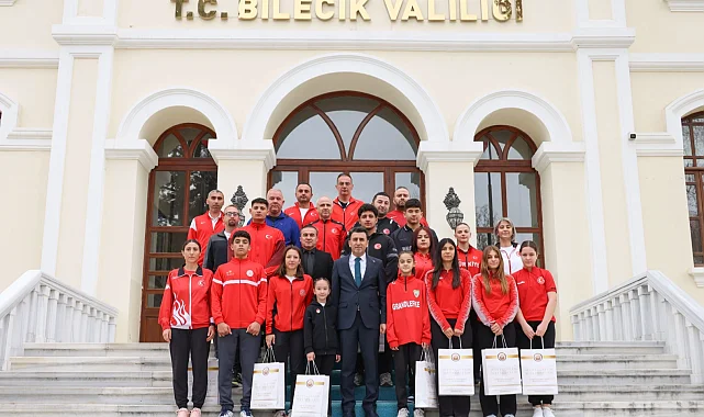 Vali Aygöl, Bilecik'in gururlarını ağırladı