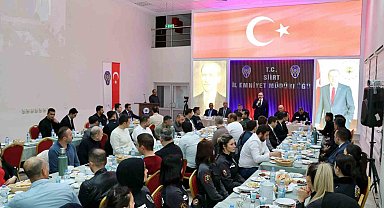Vali Kızılkaya, emniyet mensuplarıyla iftar programında buluştu