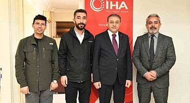Vali Şıldak'tan Şanlıurfa İHA'ya ziyaret
