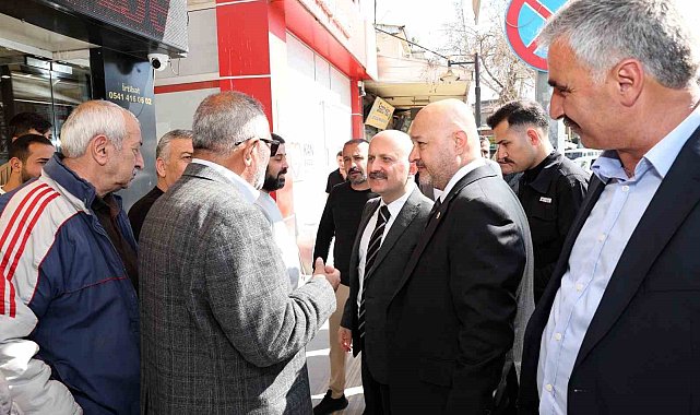 Vali Varol, esnaflarla bir araya geldi