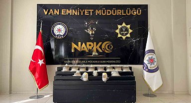 Van'da 36 kilo 300 gram likit metamfetamin ele geçirildi