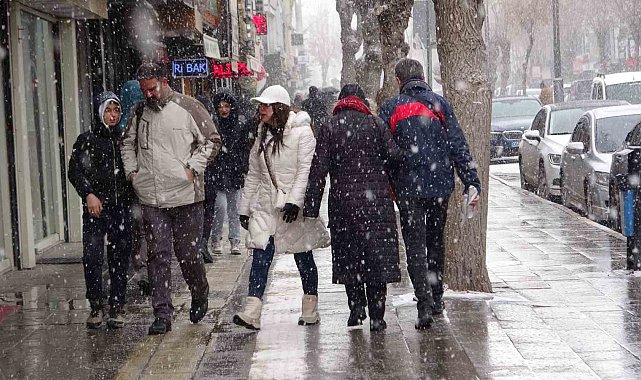 Van'da kar yağışı hayatı olumsuz etkiledi