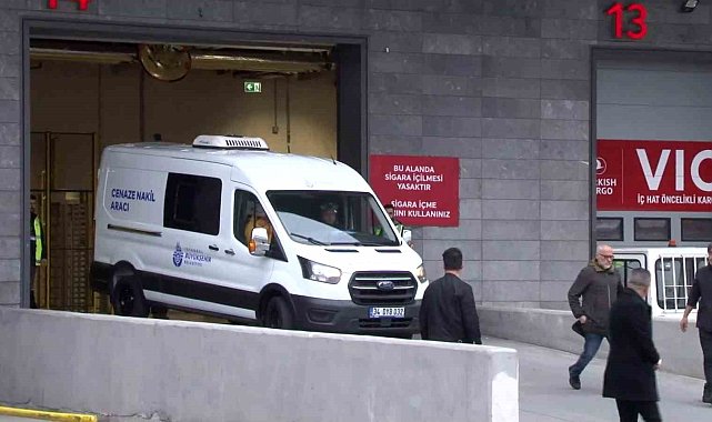 Volkan Konak'ın cenazesi İstanbul'a getirildi