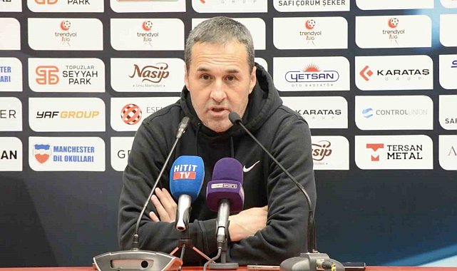 Yalçın Koşukavak: "Şu anda 7. sıradayız, play-off hattına girdik"