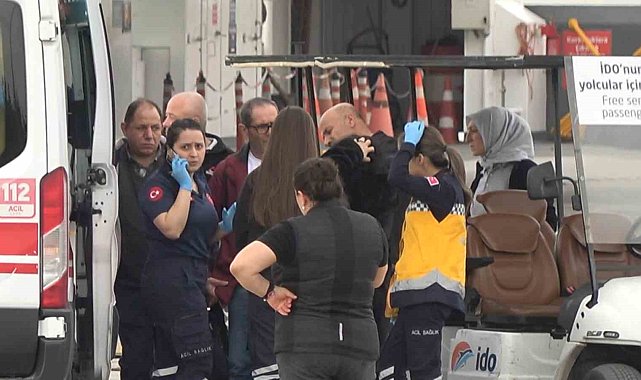 Yalova'da İDO'ya ait feribot kaza yaptı