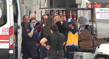 Yalova'da İDO'ya ait feribot kaza yaptı