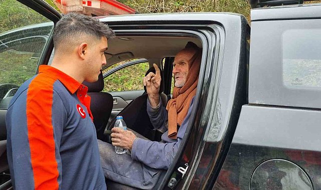 Yalova'da kaybolan alzheimer hastası ormanlık alanda bulundu