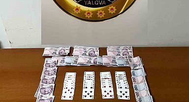 Yalova'da kumar oynayan 13 kişiye 120 bin lira ceza