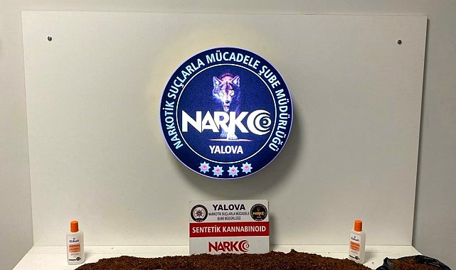 Yalova'da uyuşturucu operasyonunda 2 tutuklama