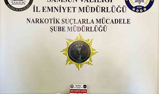 Yaşlı kadın 1 kilo 205 gram metamfetamin ile yakalandı