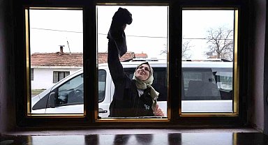 Yaşlıların evleri tertemiz oluyor