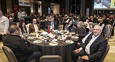 Yeşil çevre ailesi iftar programında bir araya geldi