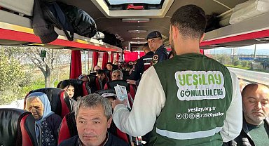 Yeşilay Derneği Aydın Şubesi'nden farkındalık etkinliği