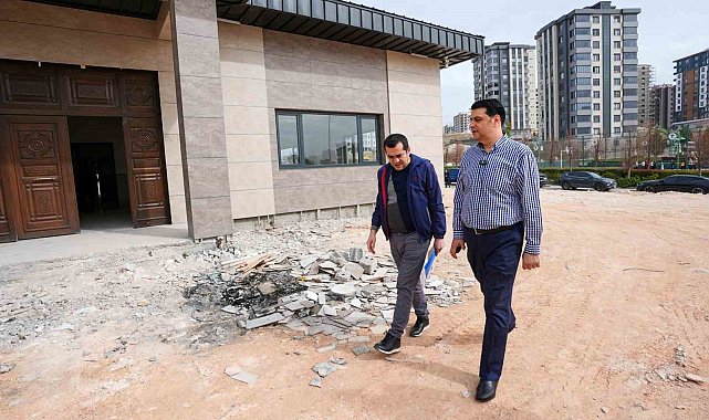 Yılmaz, projeleri yerinde inceledi
