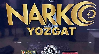 Yozgat'ta 5 bin 488 adet sentetik hap ele geçirildi