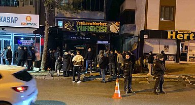 Yufkacı dükkanında çıkan yangın ekipleri harekete geçirdi