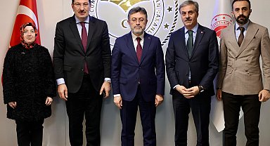 Yusuf Alemdar Bakan Yumaklı ile 3 projeyi görüştü