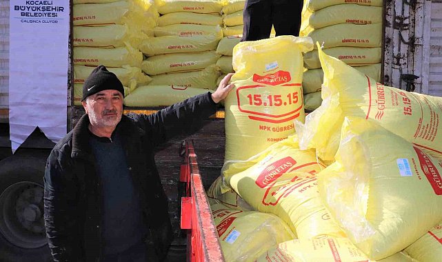 Yüzde 50 hibeli gübre desteği için başvurular yarın başlıyor