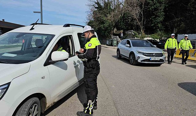 Zonguldak'ta trafik denetimleri