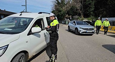 Zonguldak'ta trafik denetimleri