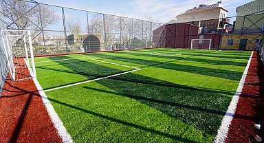 10 futbol, 10 basketbol ve voleybol sahası için ilk adım atılıyor