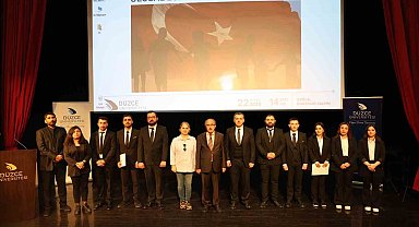 23 Nisan coşkusu Düzce Üniversitesi'nde yaşandı