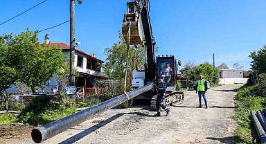 3 bin 500 metrelik altyapı dönüşümü ile 10 mahalleye kesintisiz içme suyu